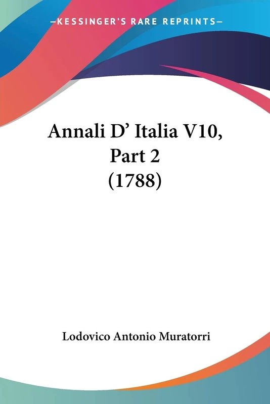 Annali D' Italia V10, Part 2 (1788)