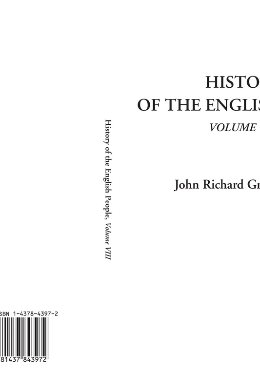 History of the English People (Volume VIII)