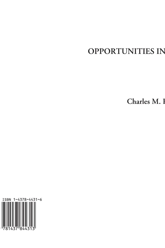 Opportunities in Engineering