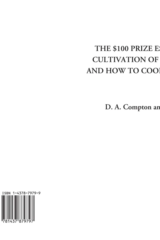 The $100 Prize Essay on the Cultivation of the Potato and How to Cook the Potato - Image 1
