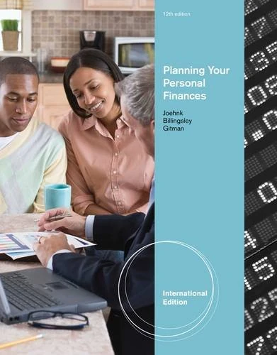 Planning Your Personal Finances, International Edition