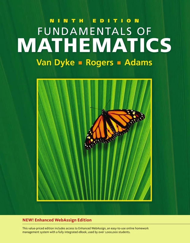 Fundamentals of Mathematics, Edition (with WebAssign Printed Access Card, Single-Term)