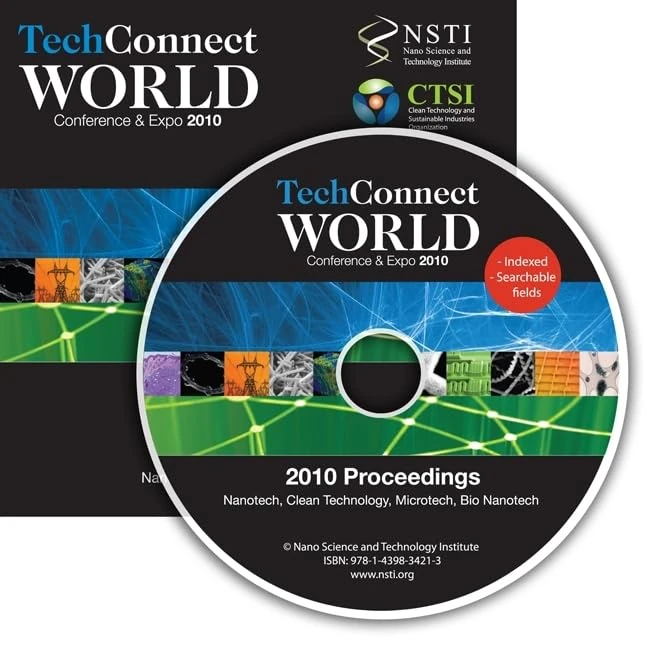 TechConnect World 2010 Proceedings: Nanotech, Clean Technology, Microtech, Bio Nanotech Proceedings DVD - Image 1