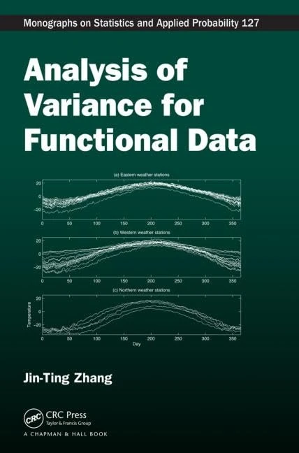 Analysis of Variance for Functional Data (Chapman & Hall/CRC Monographs on Statistics and Applied Probability)