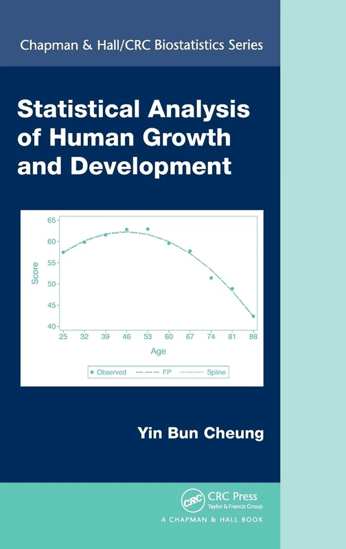Statistical Analysis of Human Growth and Development: 62 (Chapman & Hall/CRC Biostatistics Series)