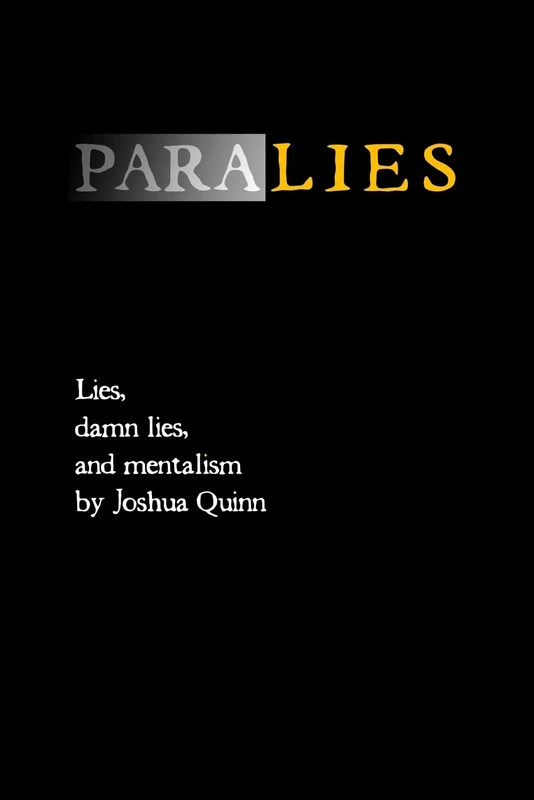CREATESPACE Paralies - Magic and Mentalism Book - Image 1