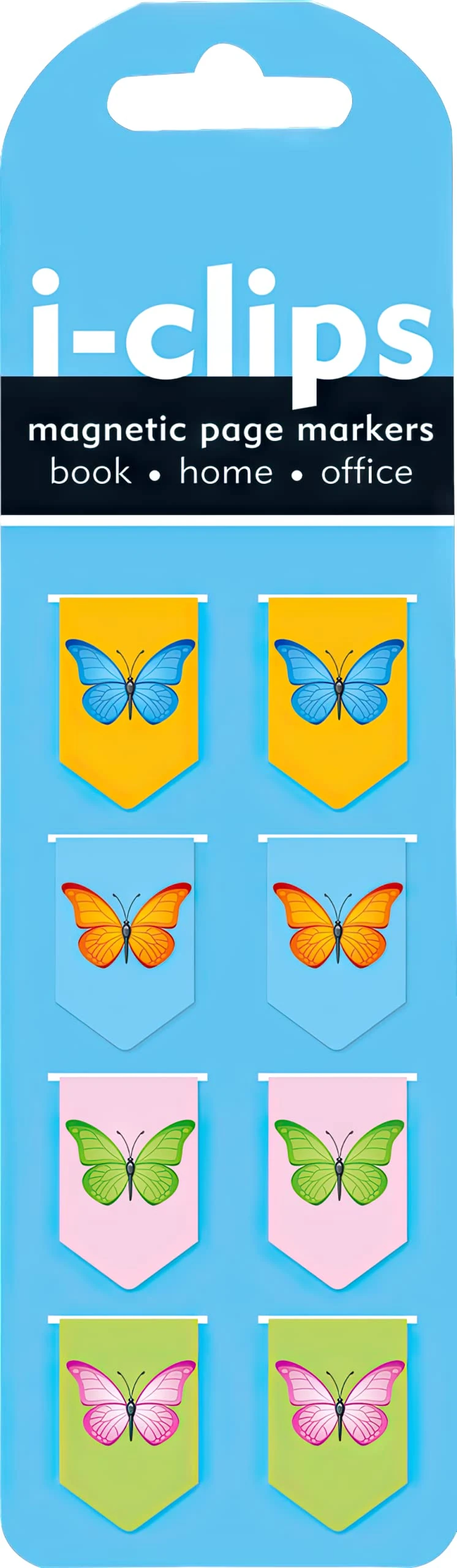 Butterflies I-Clips Magnetic Bookmarks