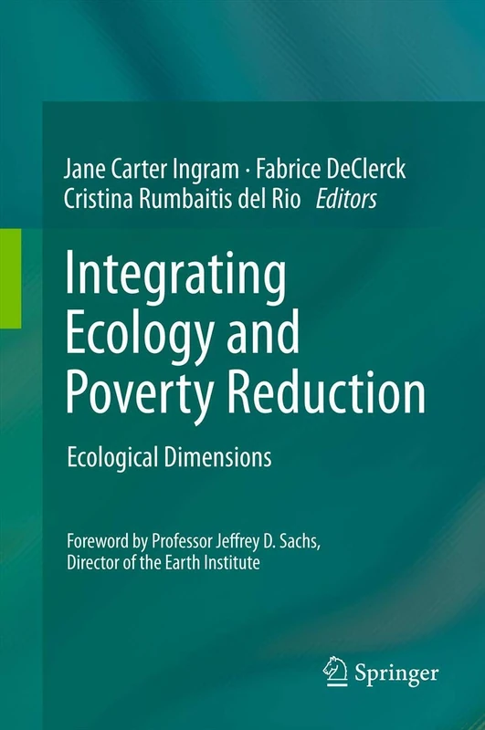 Springer - Integrating Ecology and Poverty Reduction Book