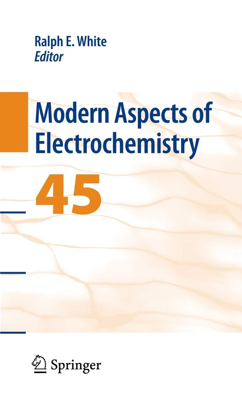 Springer - Modern Aspects of Electrochemistry 45 - Chemistry Book - Image 1