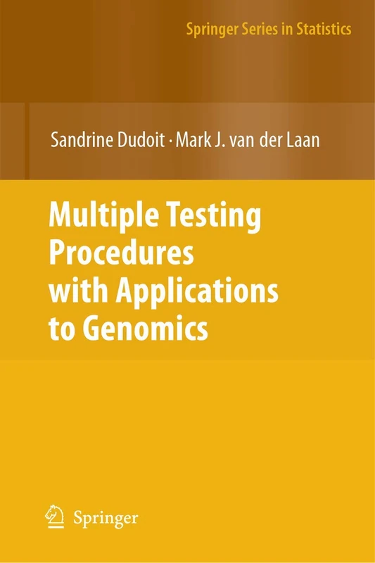 Springer Multiple Testing Procedures with Applications to Genomics - Image 1