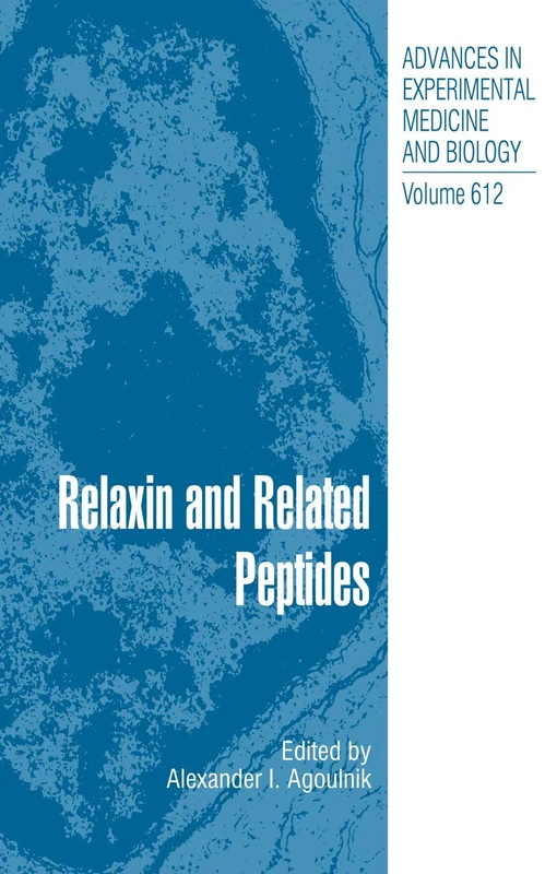 Springer - Relaxin and Related Peptides: 612 Book