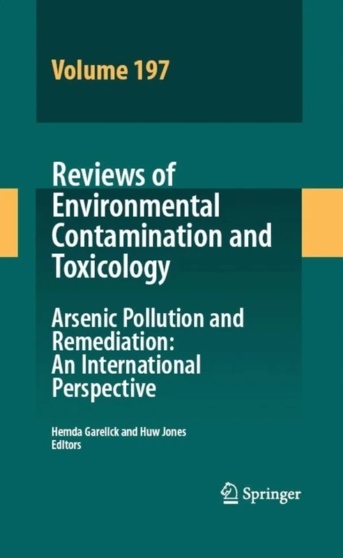 Springer Arsenic Pollution and Remediation Volume 197 Book