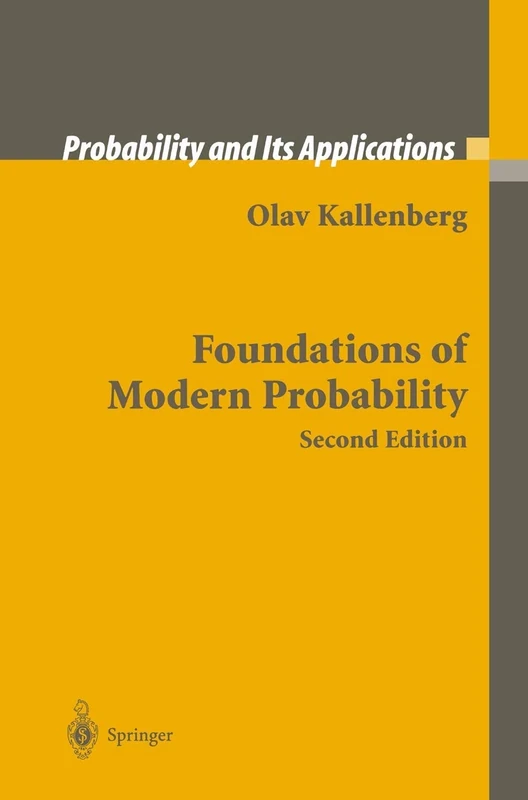 Foundations of Modern Probability (Probability and Its Applications) - Image 1