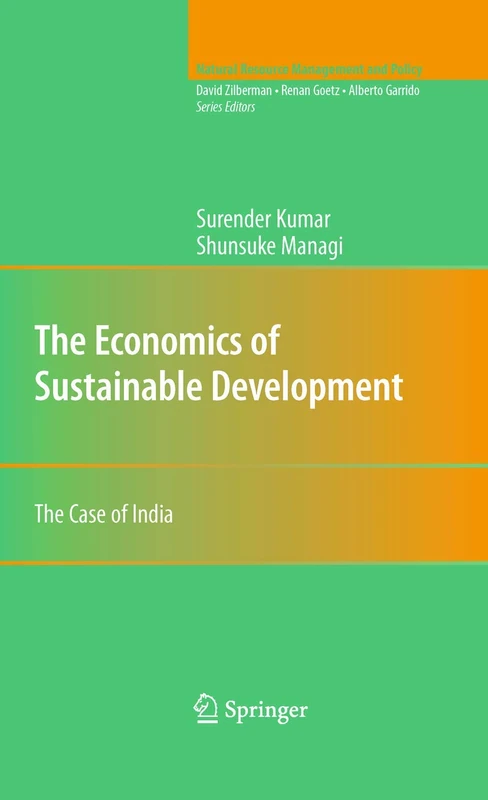 Springer - The Economics of Sustainable Development in India