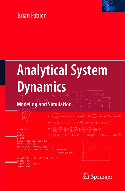 Analytical System Dynamics: Modeling and Simulation