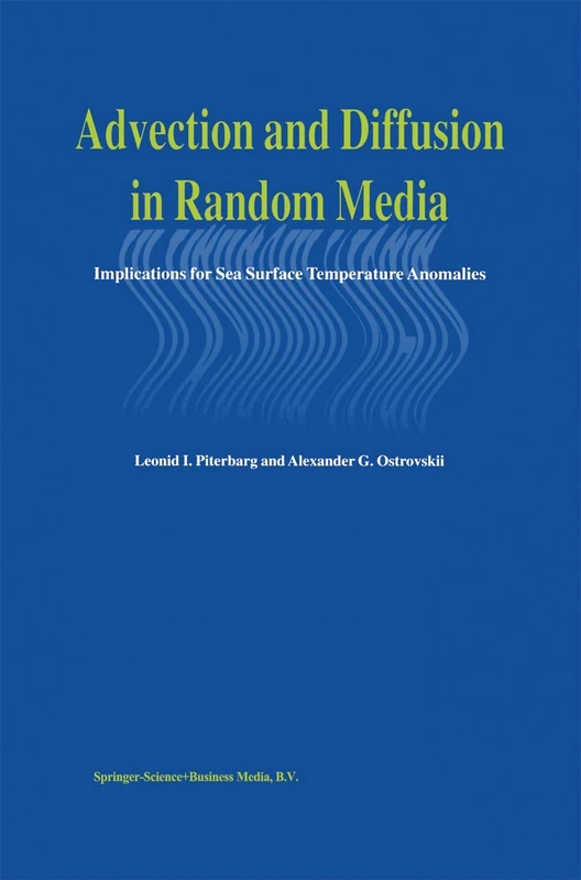 Advection and Diffusion in Random Media: Implications for Sea Surface Temperature Anomalies