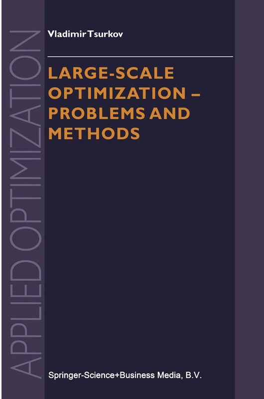 Large-scale Optimization: Problems and Methods: 51 (Applied Optimization, 51)