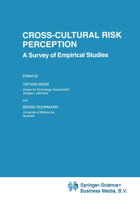 Springer Cross-Cultural Risk Perception - Empirical Studies 13