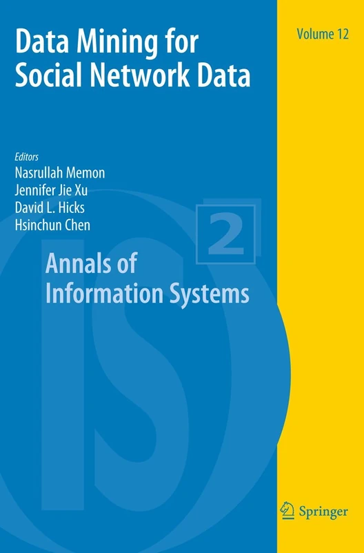 Data Mining for Social Network Data: 12 (Annals of Information Systems, 12) - Image 1