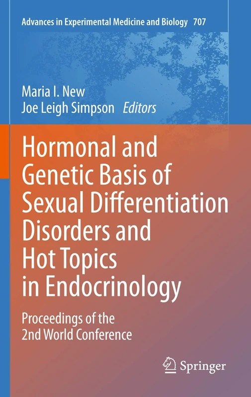 Springer Hormonal and Genetic Basis of Sexual Differentiation
