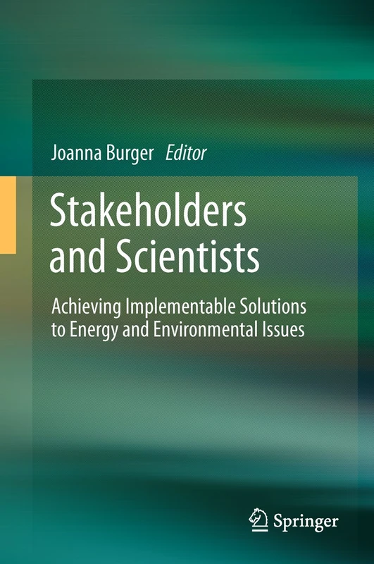 Springer - Stakeholders and Scientists: Energy & Environment