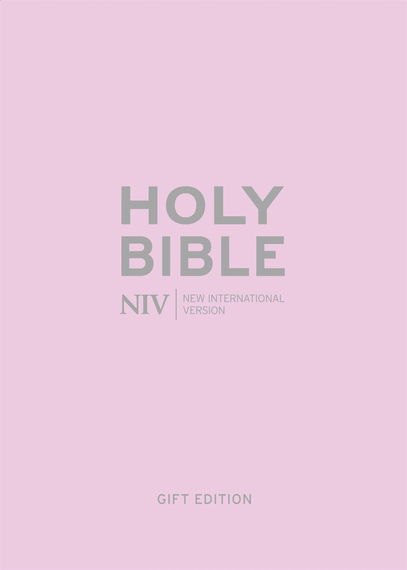 Holy Bible: New International Version (Pink Soft-tone Bible) (Pastel Pink Soft-tone)