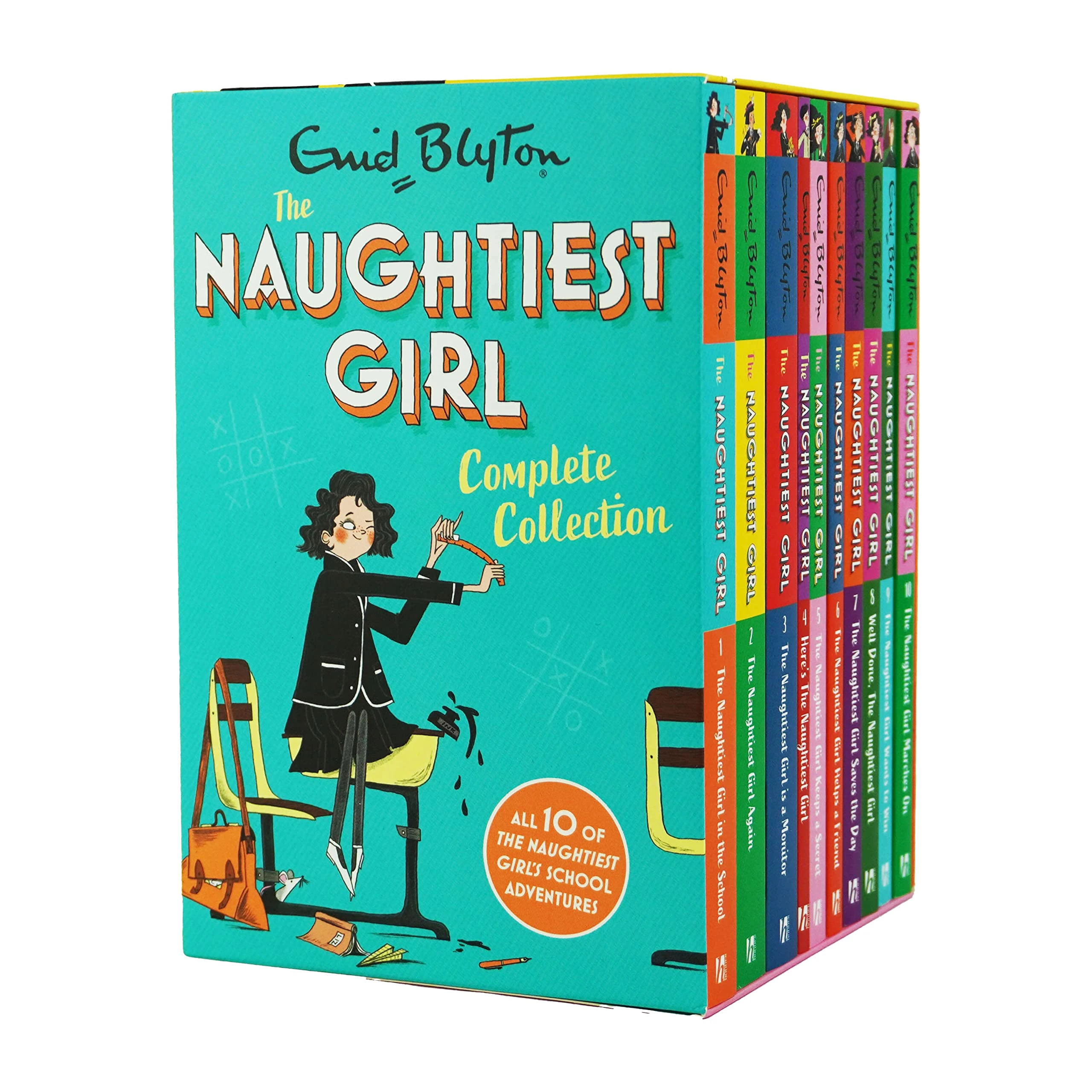Enid Blyton Naughtiest Girl 10 Book Collection The Naughtiest Girl in the Schoo