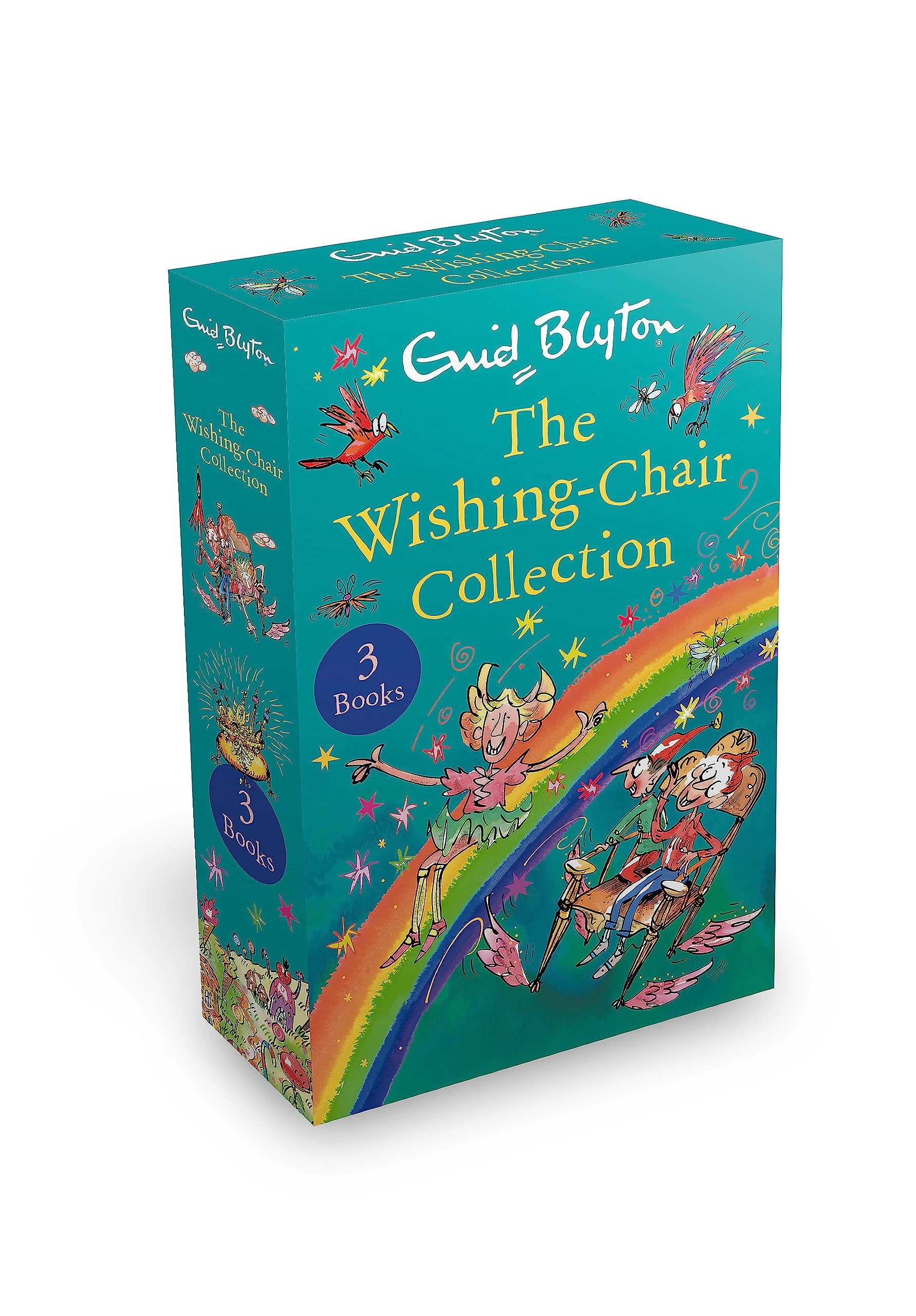 Enid Blyton The Wishing-Chair Collection 3 Books Box Set (The Adventures of the Wishing-Chair, The Wishing-Chair Again & More Wishing-Chair Stories)
