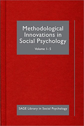 Methodological Innovations in Social Psychology (SAGE Library in Social Psychology)