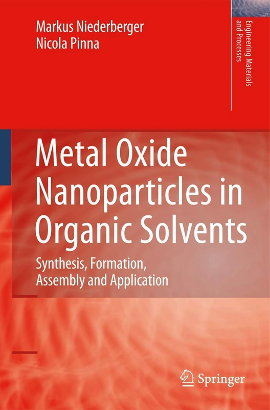 Springer Metal Oxide Nanoparticles in Organic Solvents Book