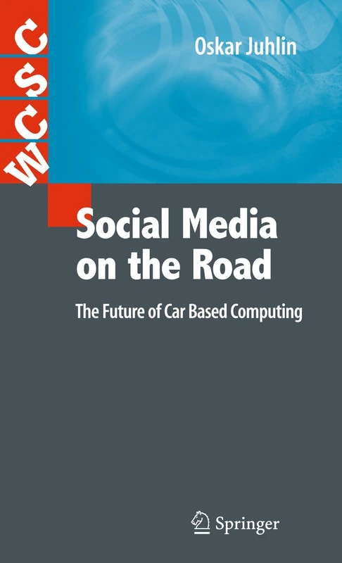 Springer - Social Media on the Road: Car Based Computing Book - Image 1