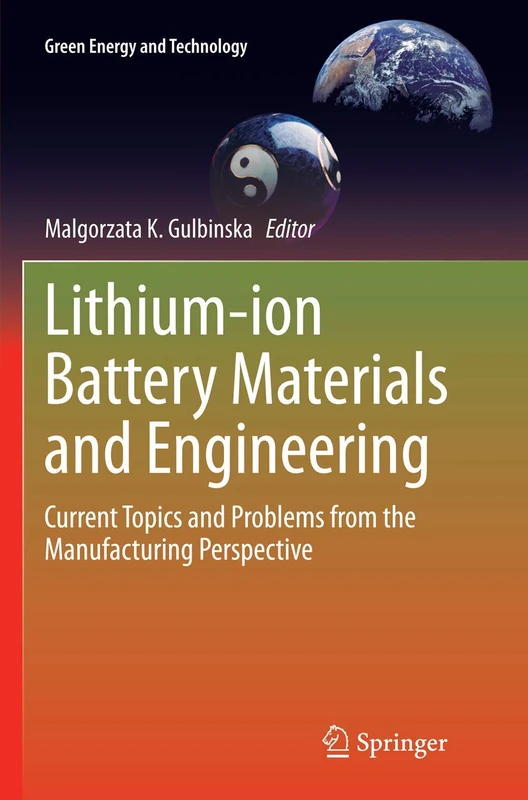Springer Lithium-ion Battery Materials and Engineering Book