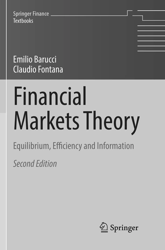 Financial Markets Theory: Equilibrium, Efficiency and Information (Springer Finance)