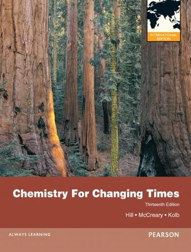 Chemistry For Changing Times, plus MasteringChemistry with Pearson eText