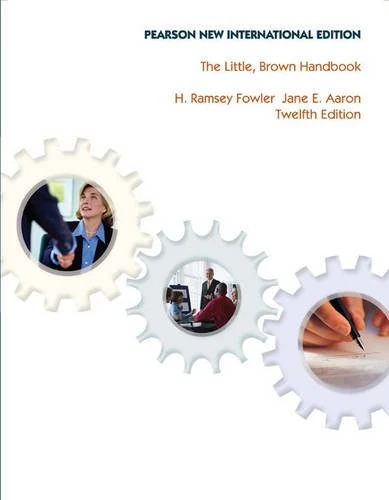 Little, Brown Handbook Pearson New International Edition, plus MyCompLab without eText