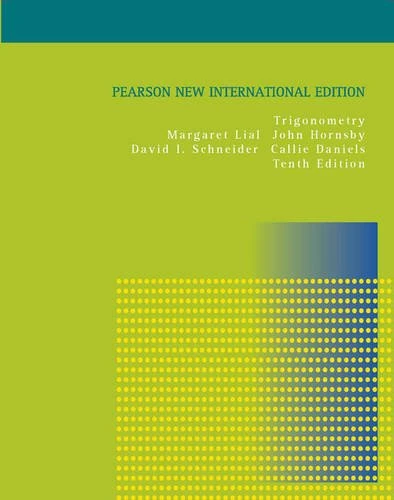 Trigonometry PNIE, plus MyMathLab without eText