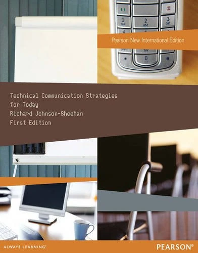 Technical Communication Strategies for Today Pearson New International Edition, plus MyTechCommLab without eText - Image 1