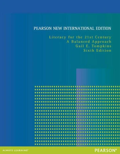 Literacy for the 21st Century Pearson New International Edition, plus MyEducationLab without eText