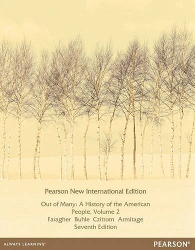 Out of Many Volume 2 Pearson New International Edition, plus MyHistoryLab without eText