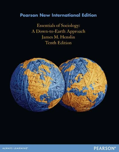Essentials of Sociology Pearson New International Edition, plus MySocLab without eText - Image 1