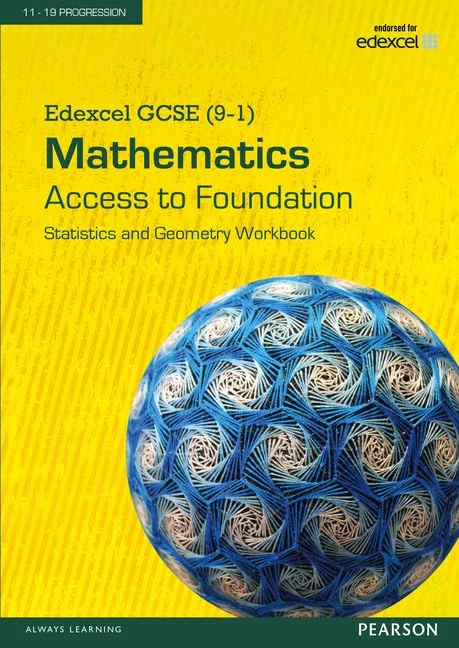 Edexcel GCSE (9-1) Mathematics - Access to Foundation Workbook: Statistics & Geometry pack of 8 (Edexcel GCSE Maths 2015)