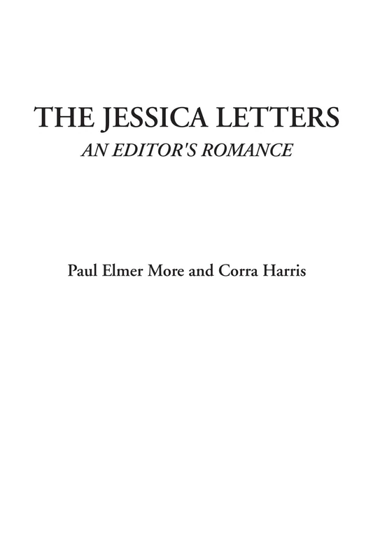 The Jessica Letters (An Editor's Romance)