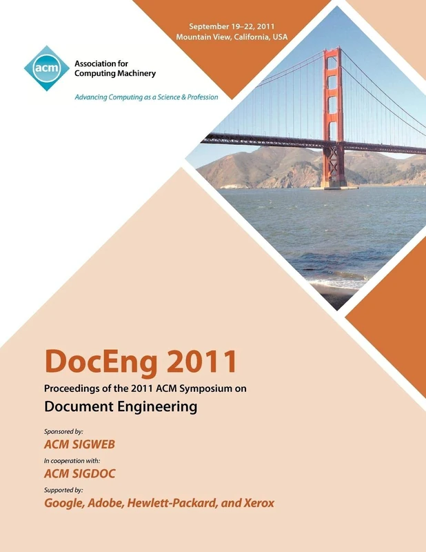 DocEng 2011 Proceedings of the 2011 ACM Symposium on Document Engineering