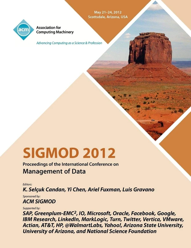 MCA SIGMOD 2012 Proceedings of the Management of Data