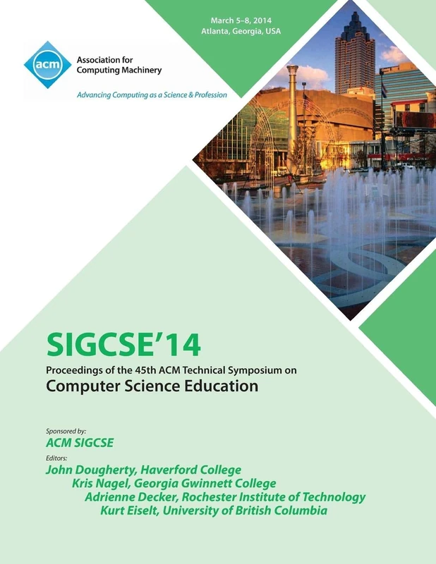 Sigsce 14 45th Technical Symposium on Computer Science Education