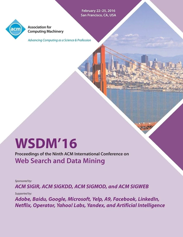 WSDM 16 9th ACM International Conference on Web Search and Data Mining - Image 1