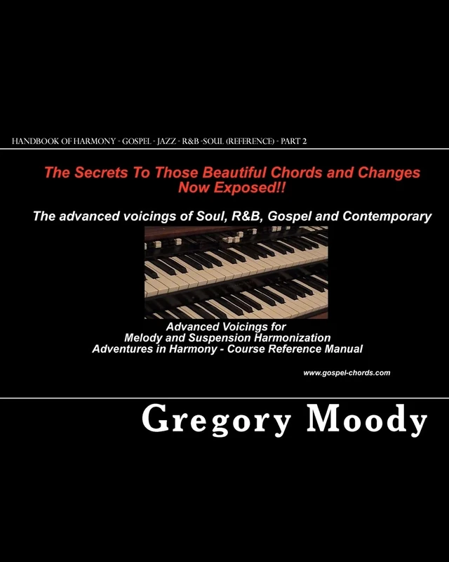 Handbook of Harmony - Gospel - Jazz - R&B -Soul (Reference - Part 2): Advanced Voicings for Melody and Suspension Harmonization - Part 2: Volume 3