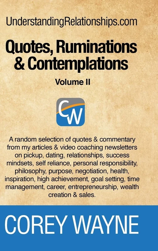 Quotes, Ruminations & Contemplations - Volume II - Image 1