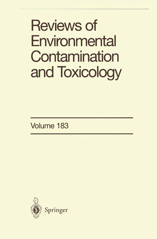 Reviews of Environmental Contamination and Toxicology: 183