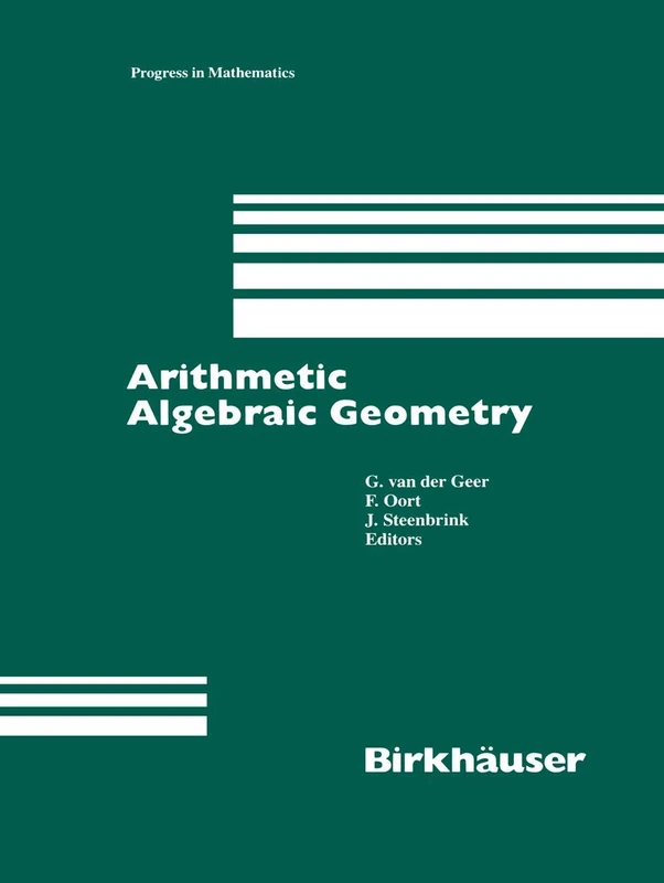 Arithmetic Algebraic Geometry: 89 (Progress in Mathematics, 89)
